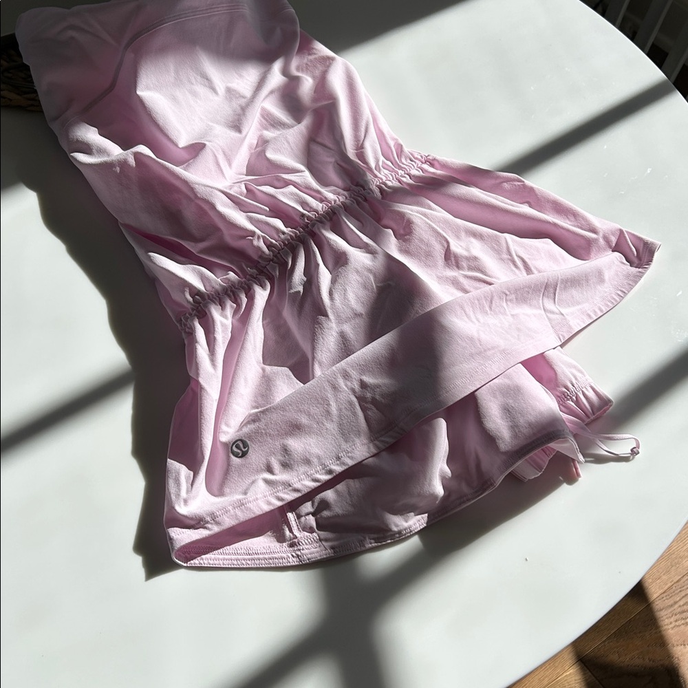 Lululemon UV-Protective Cinch-Waist Running Jacket Color - Pink Organza - Picture 7 of 9
